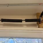 Broken torsion spring on garage door in Darien CT